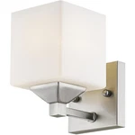 Z-lite 2104-1V Quube Wall Sconce Brushed Nickel. Fixed Price $53.12.