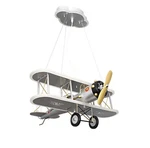 First Flight Airplane Led Pendant Chandelier Retro Bedroom. Fixed Price $380.00.