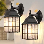 Wihtu 2-PACK Dusk To Dawn Outdoor Wall Lights, Sensor Exterior Fixtures.... Fixed Price $82.39.