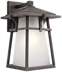Kichler Beckett 14 1/2"H Zinc Medium Outdoor Wall Light. Fixed Price $354.99.