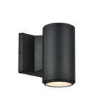 Dainolite Oslo Light Outdoor Wall Sconce, Matte Black/clear OSL-1W-MB. Fixed Price $84.00.