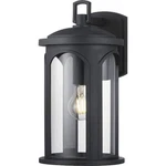 Progress Lighting Faywood 14 In. Matte Black Wall Lantern Sconce Clear Glass. Fixed Price $55.95.