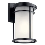 Kichler 49686 Black Toman Single Light 10"H Outdoor Wall Sconce. Fixed Price $99.97.