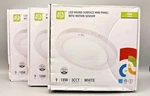 Asd 9" Led Motion Sensor Ceiling Light Flush Mount Panel 3CCT White Pack. Fixed Price $49.99.