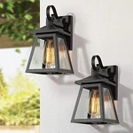 Classy Leaves Black Outdoor Wall Light, Modern Farmhouse, Sconce. Fixed Price $48.47.