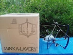 Minka Lavery 4375-579 Light Middletown Chandelier Bronze *missing Chain Canopy. Fixed Price $201.59.
