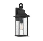 Hancock Light Outdoor Wall Lantern In Matte Black By Savoy House 5-451-BK. Fixed Price $452.00.