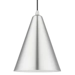 Livex Lighting 41492 Dulce 10"W Mini Pendant - Brushed Aluminum / Polished. Fixed Price $155.96.