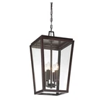 Savoy House Milton 4-LIGHT Outdoor Hanging Lantern, English Bronze 5-549-13. Fixed Price $486.00.