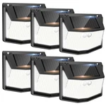 Tecknet 248 Led Outdoor Solar Lights & Motion Sensor 6 Pack, 300 Angle. Fixed Price $42.99.