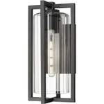 Z-lite 5013M-BK Aura Outdoor Wall Light In Black, G9. Fixed Price $240.00.