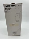 Nuvo 62/1143R1 Two Light Outdoor Wall Led Up-and-down Sconce, 20W/120-277V,WHITE. Fixed Price $44.00.