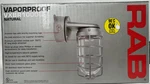 Rab Vaporproof VXBR100DG Die Cast Aluminum Wall Light Bracket With Glass Globe. Fixed Price $37.99.