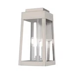Livex Lighting 20855-91 Oslo 3 Brushed Nickel Outdoor Wall Lantern. Fixed Price $549.99.