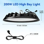 100W 200W 300W 500W Led Ufo High Bay Light Commercial Warehouse Industrial. Fixed Price $564.40.