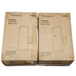 Set Of - Vaxcel Chiasso 14.25" Outdoor Wall Light, Warm Brass Cover. Fixed Price $74.14.