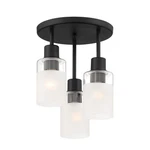 Designers Fountain Cedar Lane 3-LIGHT Semi Ceiling 11" Fixture D236M-SF-MB. Fixed Price $117.48.