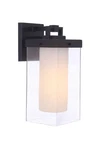 Craftmade ZA5614 Hayner 17" Tall Wall Sconce - Midnight. Fixed Price $288.80.