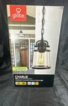 Globe Electric Charlie 1-LIGHT Oil Rubbed Bronze Outdoor Hanging Pendant 44231. Fixed Price $30.00.