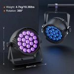 Professional 300W Rgbw Par Light IP65 Waterproof DMX512 Sound Active Stage. Fixed Price $89.99.