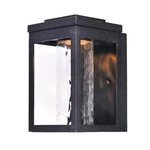 Maxim Salon Led Outdoor Wall Lantern In Black. Fixed Price $184.00.