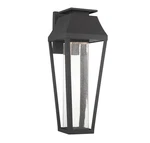 Matte Black Led Outdoor Wall Lantern From The Brookline Collection. Fixed Price $696.00.