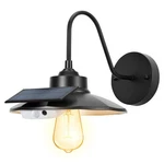 10'' Outdoor Solar Wall Light Dusk To Dawn Barn Exterior Sconce Porch Fixture. Fixed Price $57.99.