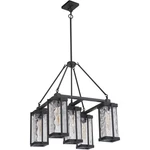 Craftmade 54125-OBG Pyrmont Outdoor Pendant Chandeller Oiled Bronze Gilded. Fixed Price $393.47.