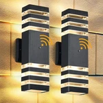 Dastor Dusk Dawn Outdoor Wall Lights, Modern Exterior Sconce Lighting Fixt.... Fixed Price $86.70.