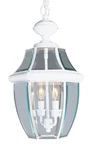Livex Lighting 2255-03 Monterey 10.5 Inch White Outdoor Pendant Lantern. Fixed Price $293.96.