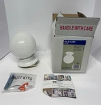 Thomas Lighting, Globe Fixture, White, SL84368, Set Of New Box. Fixed Price $59.99.