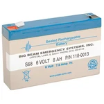 Big Beam S68 Battery, Lead Calcium, 6V, 7AH, Faston. Fixed Price $75.19.