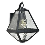Crystorama Lighting Group GLA-9701-WT Glacier 13" Tall Wall Black Charcoal. Fixed Price $230.00.