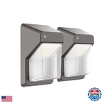 Tierone 40W Led Wall Pack Light Dusk-to-dawn Photocell Outdoor Mount. Fixed Price $111.98.