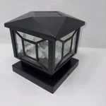 New Solar Post Cap Light. Greenlighting Geometric Sq. Black. Fixed Price $7.50.