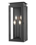 Z-lite 5018B Nova 4 Light 25" Tall Outdoor Wall Sconce Black. Fixed Price $438.00.