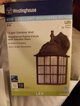 9W Pat Led Wall Lantern,no 64000, Westinghouse Lighting Corp. Fixed Price $30.00.