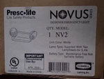 Hubbell Novus Emergency Light NV2 White 6V 5.4 Lot Of Fixtures. Fixed Price $232.80.