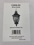 Adjusta-post 39HS-SX Lighting Heritage Hanging Lantern Silver Oxide. Fixed Price $13.98.