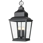 Z-lite 5029CHXL Raphael Light 14"W Outdoor Taper Candle Pendant Black. Fixed Price $712.00.