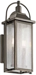 Kichler Harbor Row 18 1/2" High Bronze Outdoor Wall Light. Fixed Price $323.99.