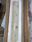 Justice Design ALR-8651-NCKL Led Wall/bath Light-brushed Nickel, Alabaster Shade. Fixed Price $221.99.