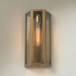 Cecily 16" High Aged Brass Indoor/outdoor Wall Light. Fixed Price $179.99.