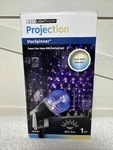 Gemmy Led Lightshow Projection Star Spinner Classic White Blue New Box. Fixed Price $14.99.