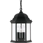 Designers Fountain 3-LIGHT Devonshire Hanging Lamp, 10 Inch 15 H, Black. Fixed Price $80.99.