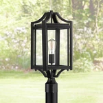 Rockford Rustic Outdoor Post Light Fixture Black 20 1/4" Exterior Barn Deck. Fixed Price $299.99.