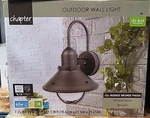 Chapter Outdoor Wall Light Oil-rubbed Bronze Finish New Free Shipping. Fixed Price $38.00.