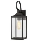 Home Decorators Havenridge 19IN 1-LIGHT Matte Black Outdoor Wall Lantern Sconce. Fixed Price $42.99.