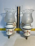Vtg Porcelain Sconce Light Pair Bathroom Ceramic Fixture Art Wired Usa Thomas. Fixed Price $129.99.