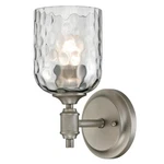 Westinghouse 6326600 Pewter Basset Single Light 4-15/16"W Bathroom Sconce. Fixed Price $18.52.